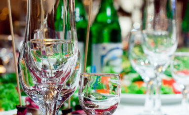 Glasses on Table
